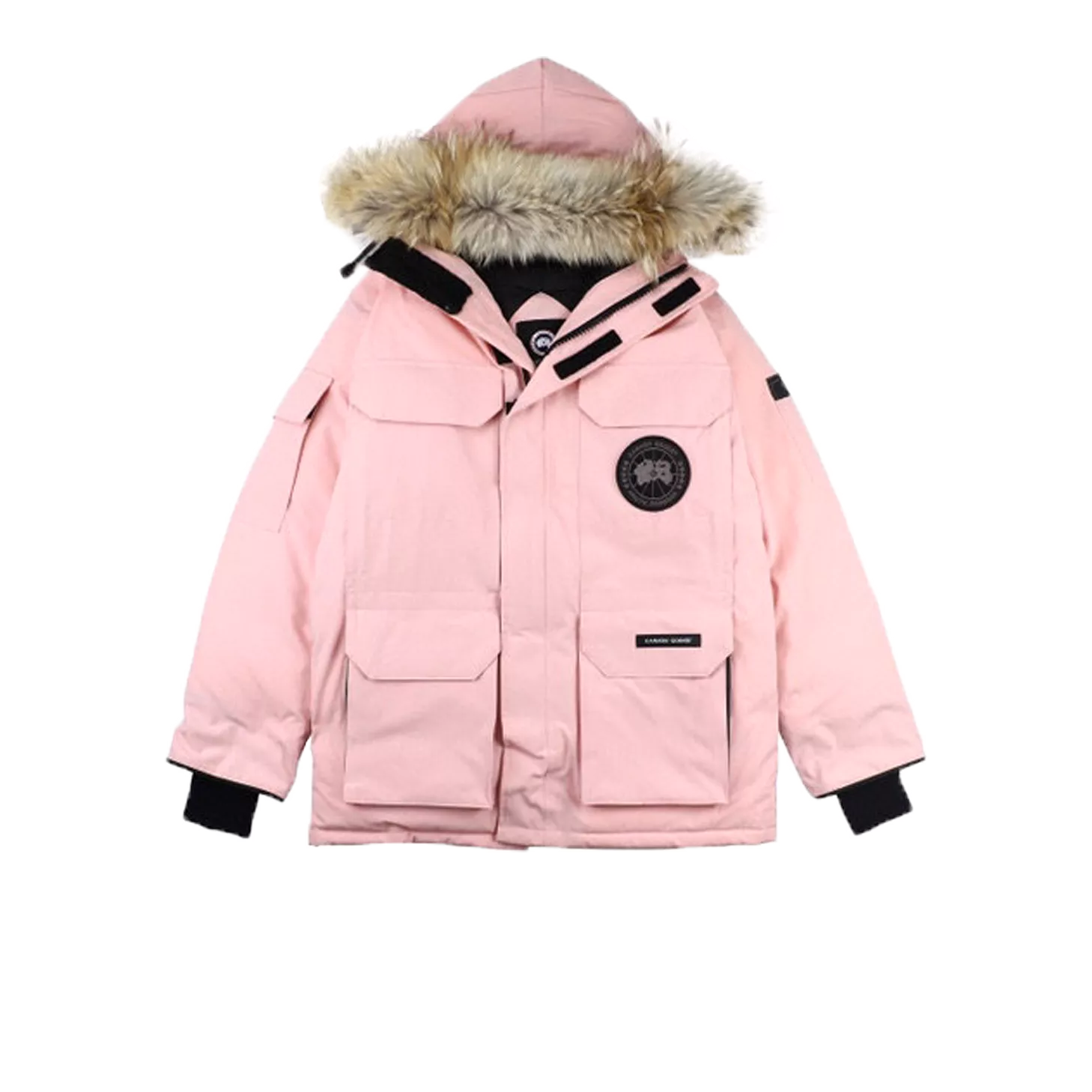 08 CANADA GOOSE Expedition Parka Pink