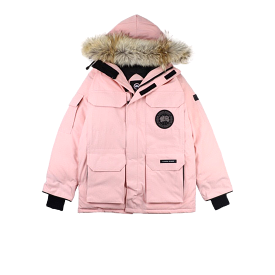 08 CANADA GOOSE Expedition Parka Pink