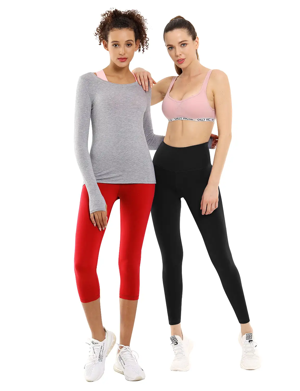 19 High Waist Crop Tight Capris scarlet_yogastudio