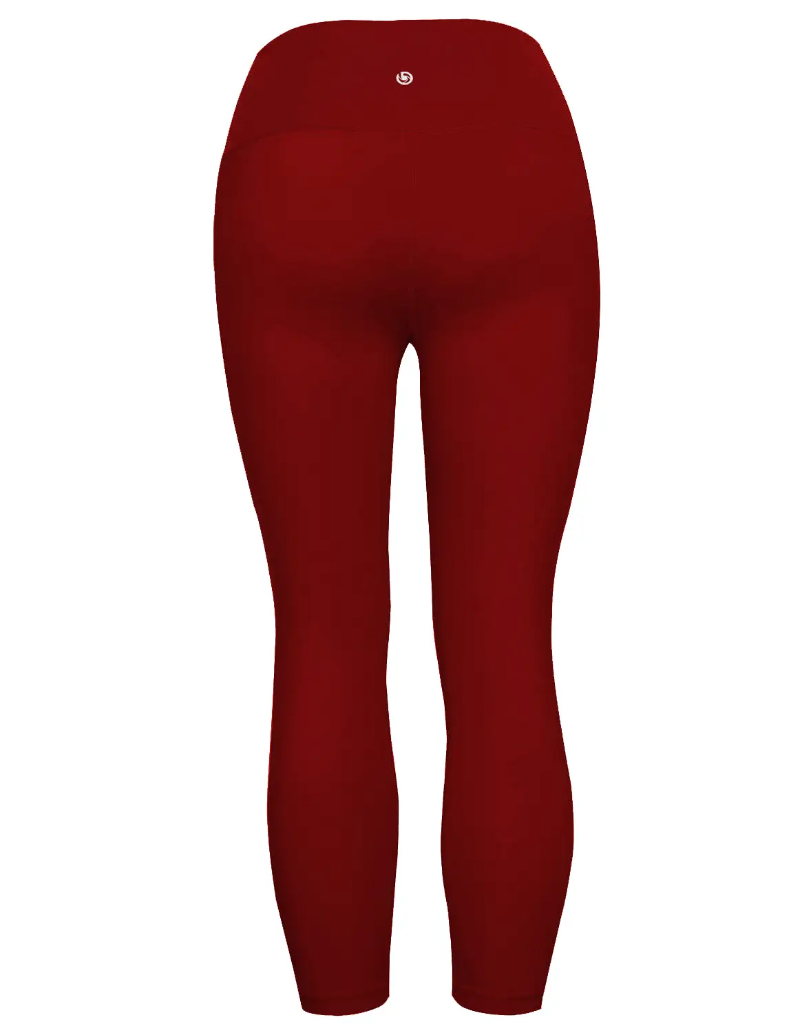 22 High Waist Crop Tight Capris cherryred_yogastudio