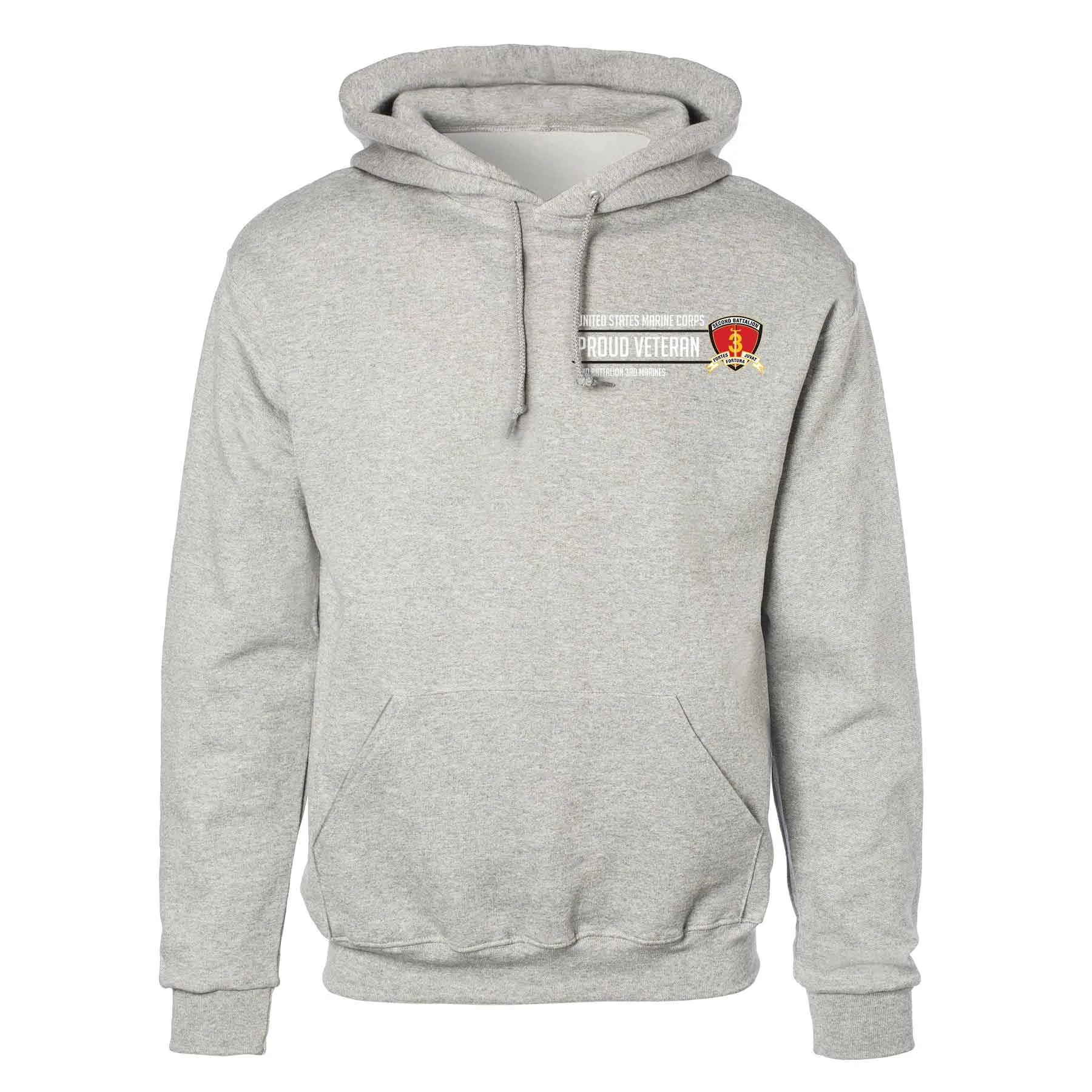 2nd Battalion 3rd Marines Proud Veteran Hoodie