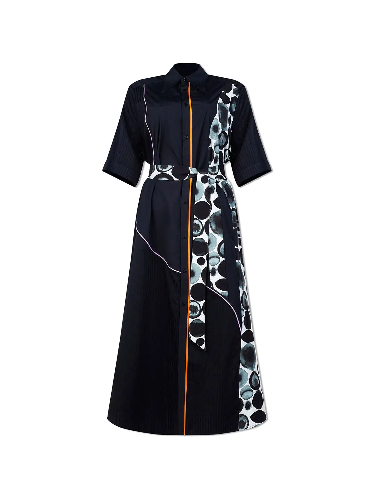 Abstractions Shirt Dress