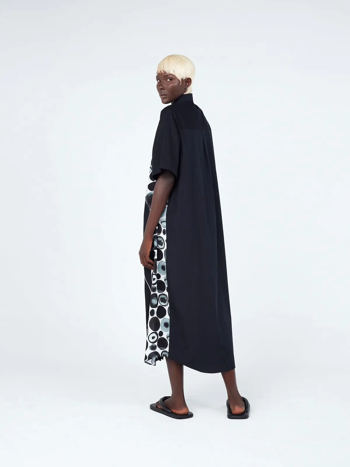 Abstractions Shirt Dress