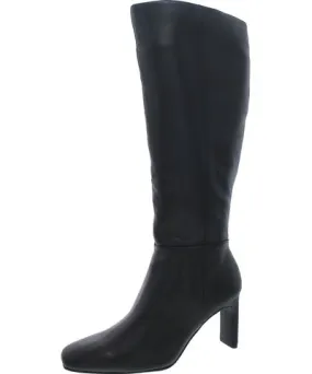 Alfani Tristanne Womens Leather Knee-High Boots