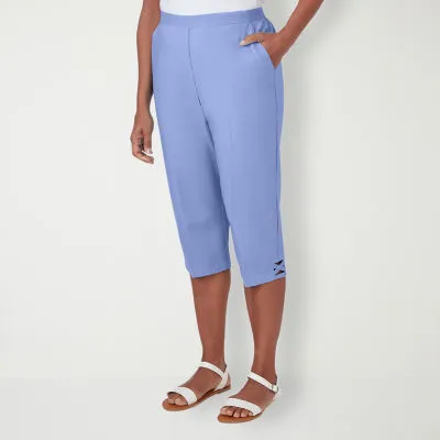 Alfred Dunner Summer Breeze Mid Rise Capris