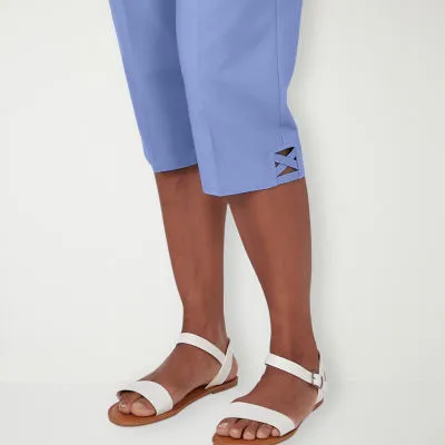 Alfred Dunner Summer Breeze Mid Rise Capris