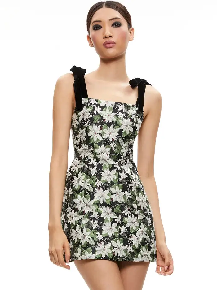 Alice + Olivia - Maryann Party Dress - Moonlight Floral