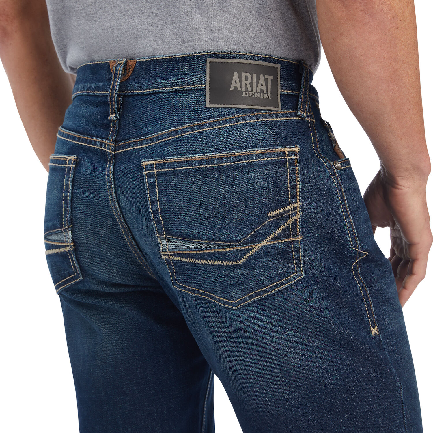 Ariat Men's M4 Relaxed Quentin Boot Cut Jean in Ford