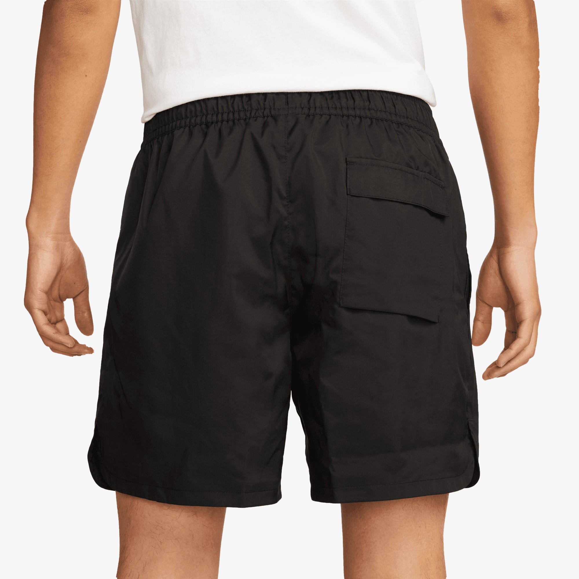 AS M NK WVN LND FLOW SHORT NCP 'BLACK/WHITE'