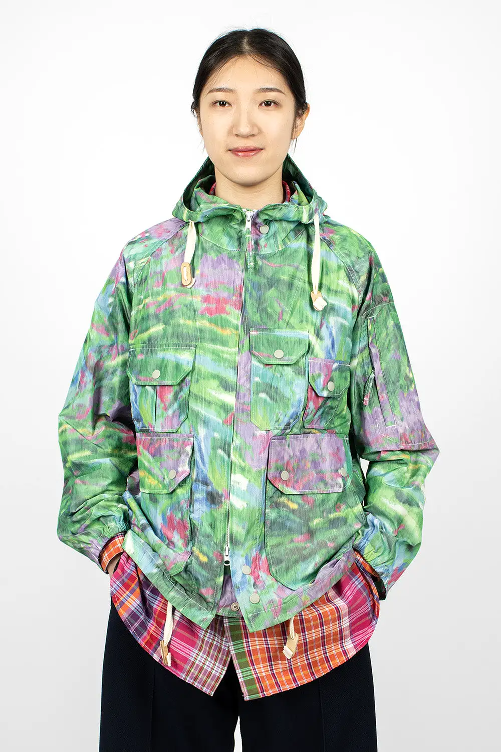 Atlantic Parka Green Floral