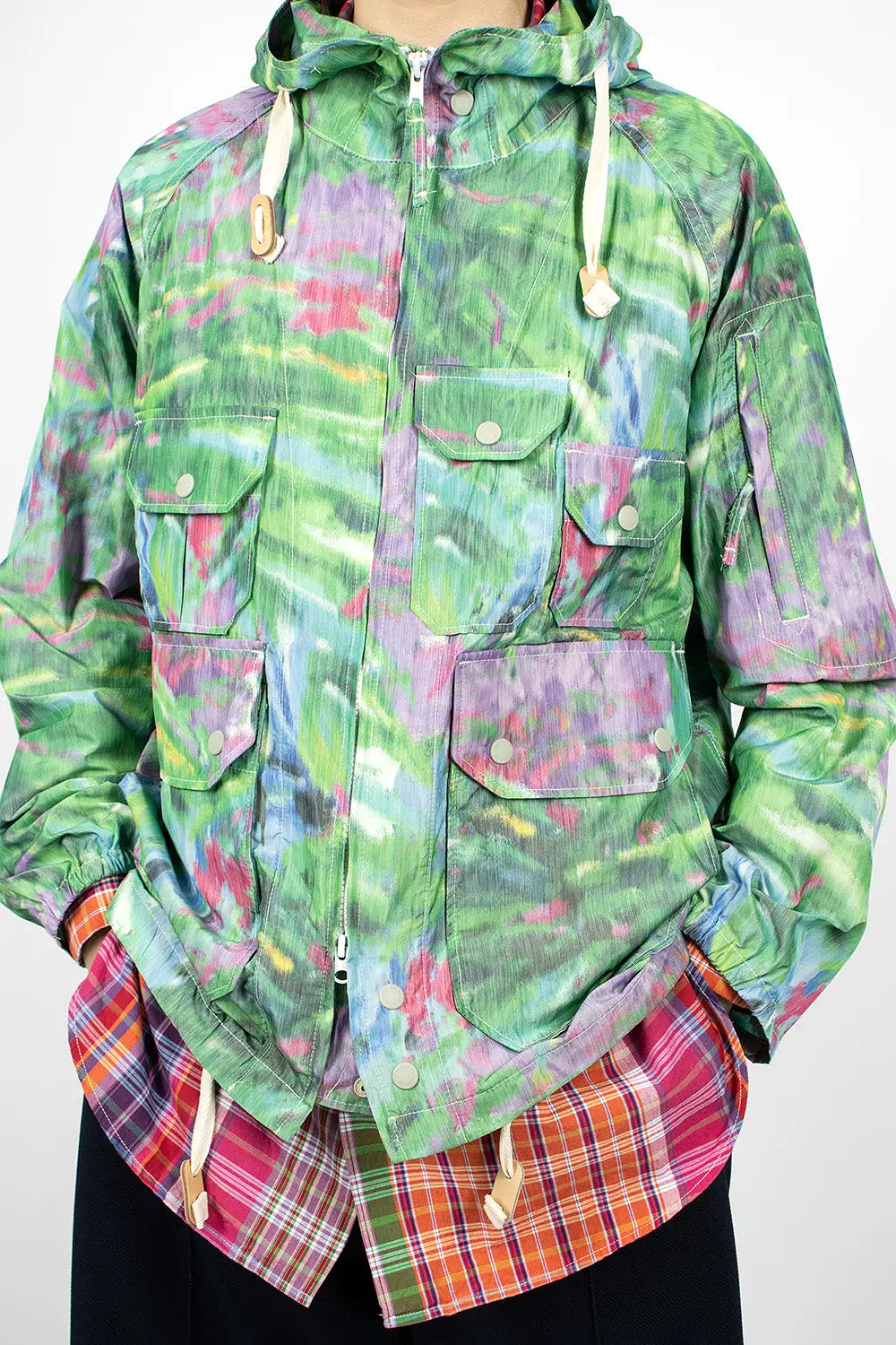 Atlantic Parka Green Floral