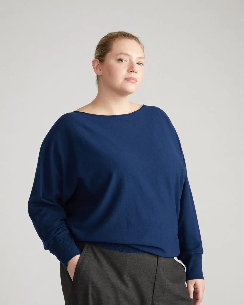 Better-Than-Cashmere Dolman Sweater - After Hours