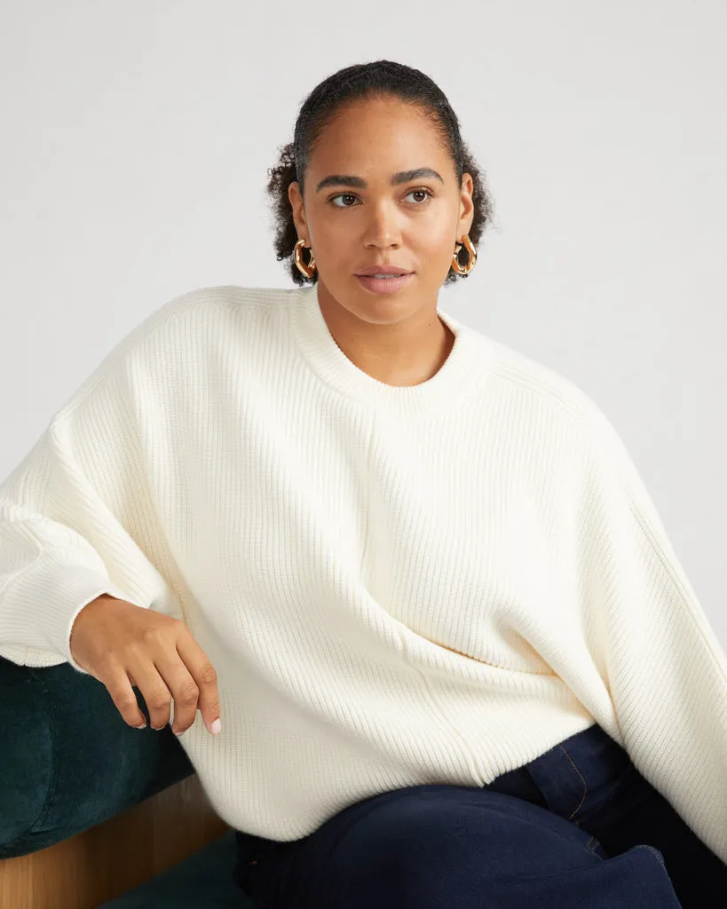 Better-Than-Wool Dolman Sweater - Babys Breath