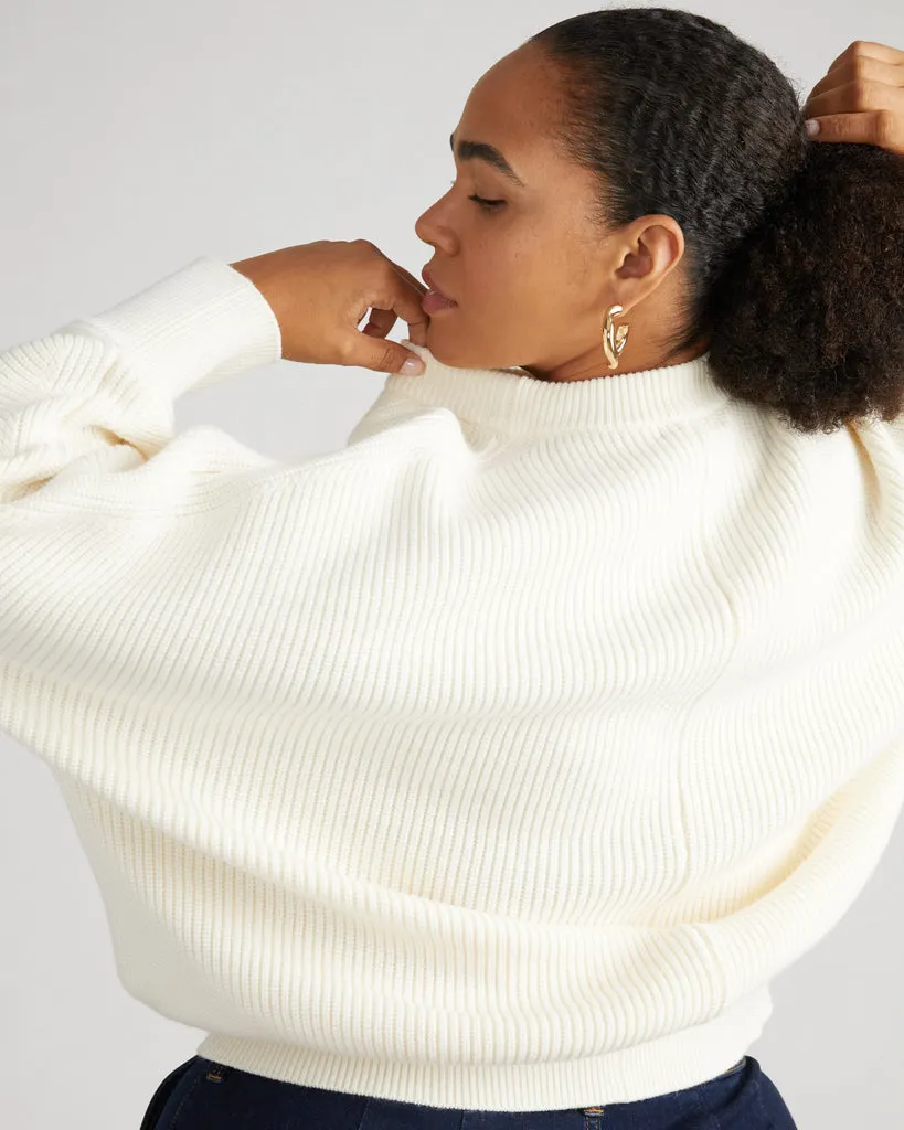 Better-Than-Wool Dolman Sweater - Babys Breath