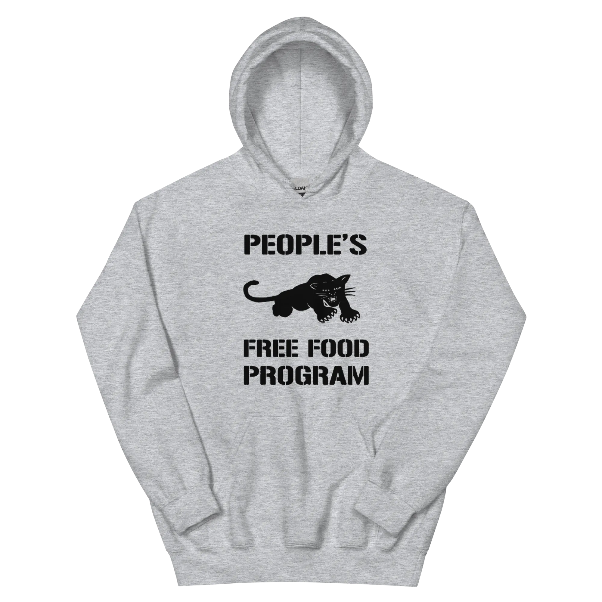 Black Panther Free Food Program Hoodie