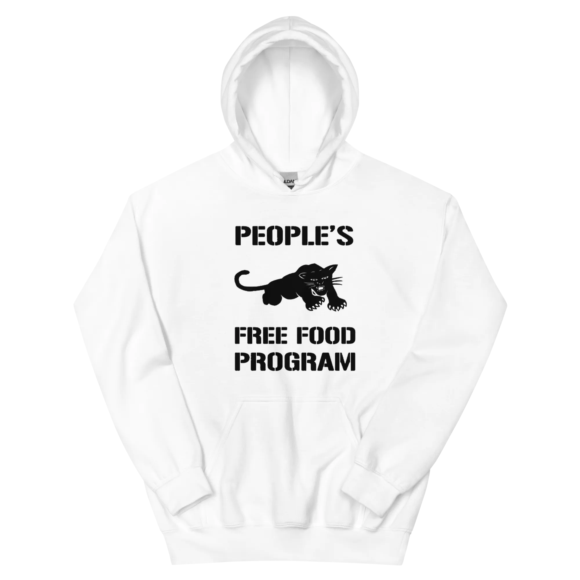 Black Panther Free Food Program Hoodie