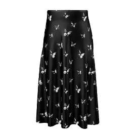 Butterfly Midnight Midi Skirt