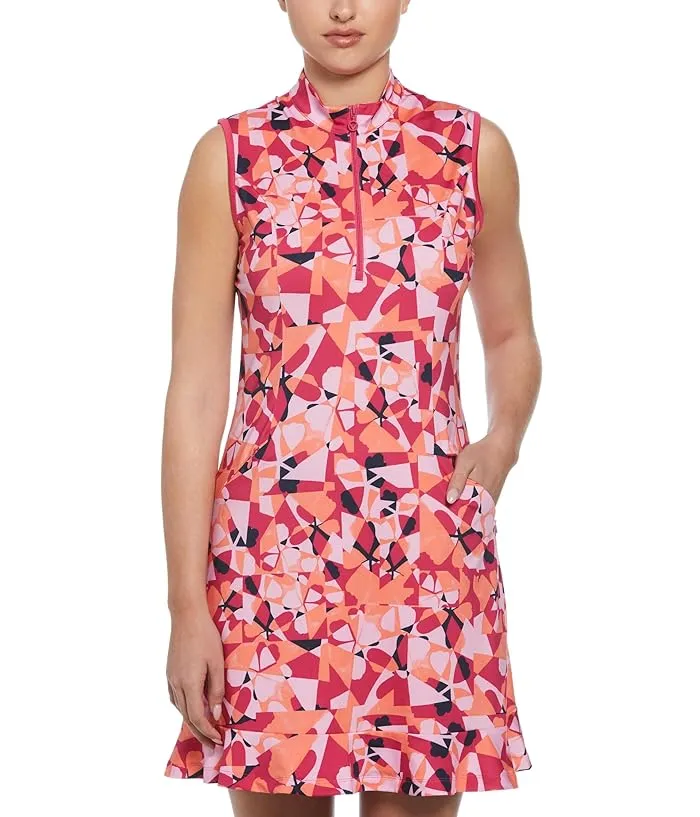 Callaway Geometric Floral Dress