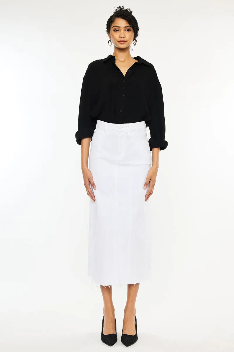 Cameron Denim Midi Skirt