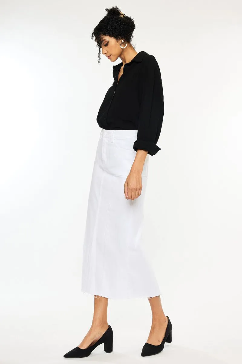 Cameron Denim Midi Skirt