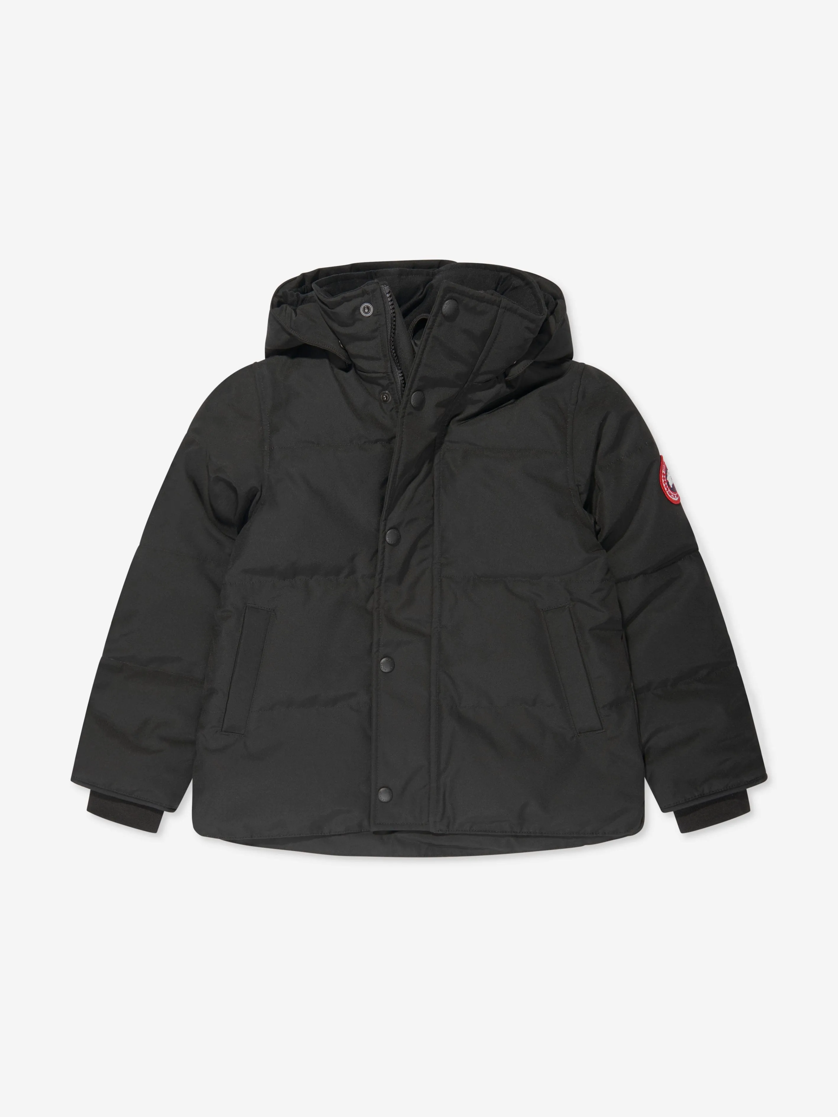 Canada Goose Kids Snowy Owl Parka in Black