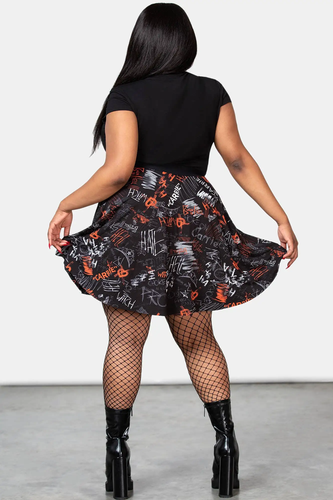 Carrie Skater Skirt [PLUS]