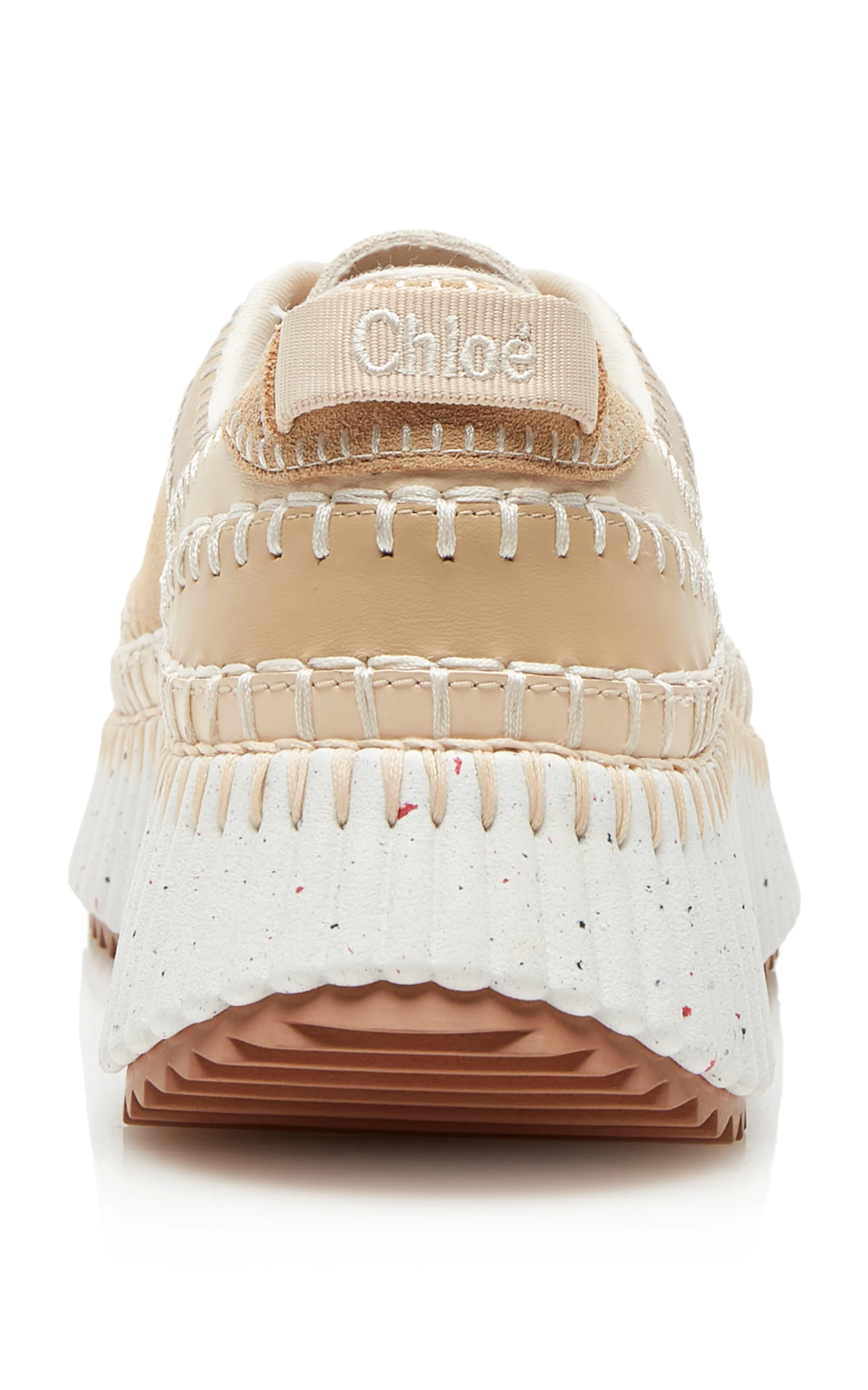 Chloé Nama Suede Platform Sneakers