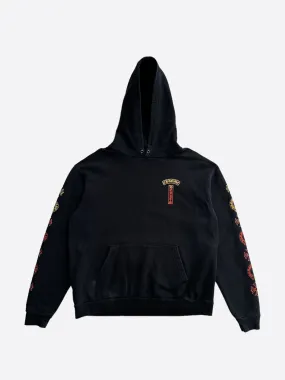 Chrome Hearts Black Sunset Gradient T-Bar Hoodie