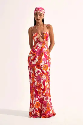 Cin Cin - Storm Cut Out Maxi Dress - Ultraviolet