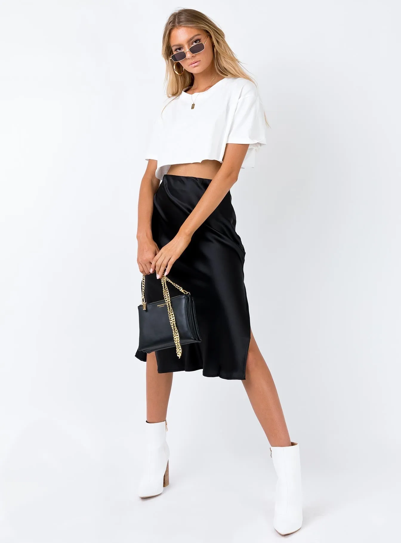 Cleo Lavoe Midi Skirt Black