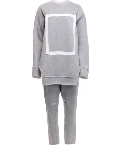 Clothes by Locker Room Grey Two Piece Tracksuit Set For Women