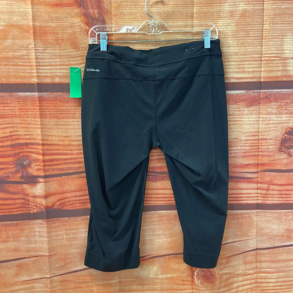 COLUMBIA OMNI SHIELD BLACK CAPRIS SIZE 4 TCC