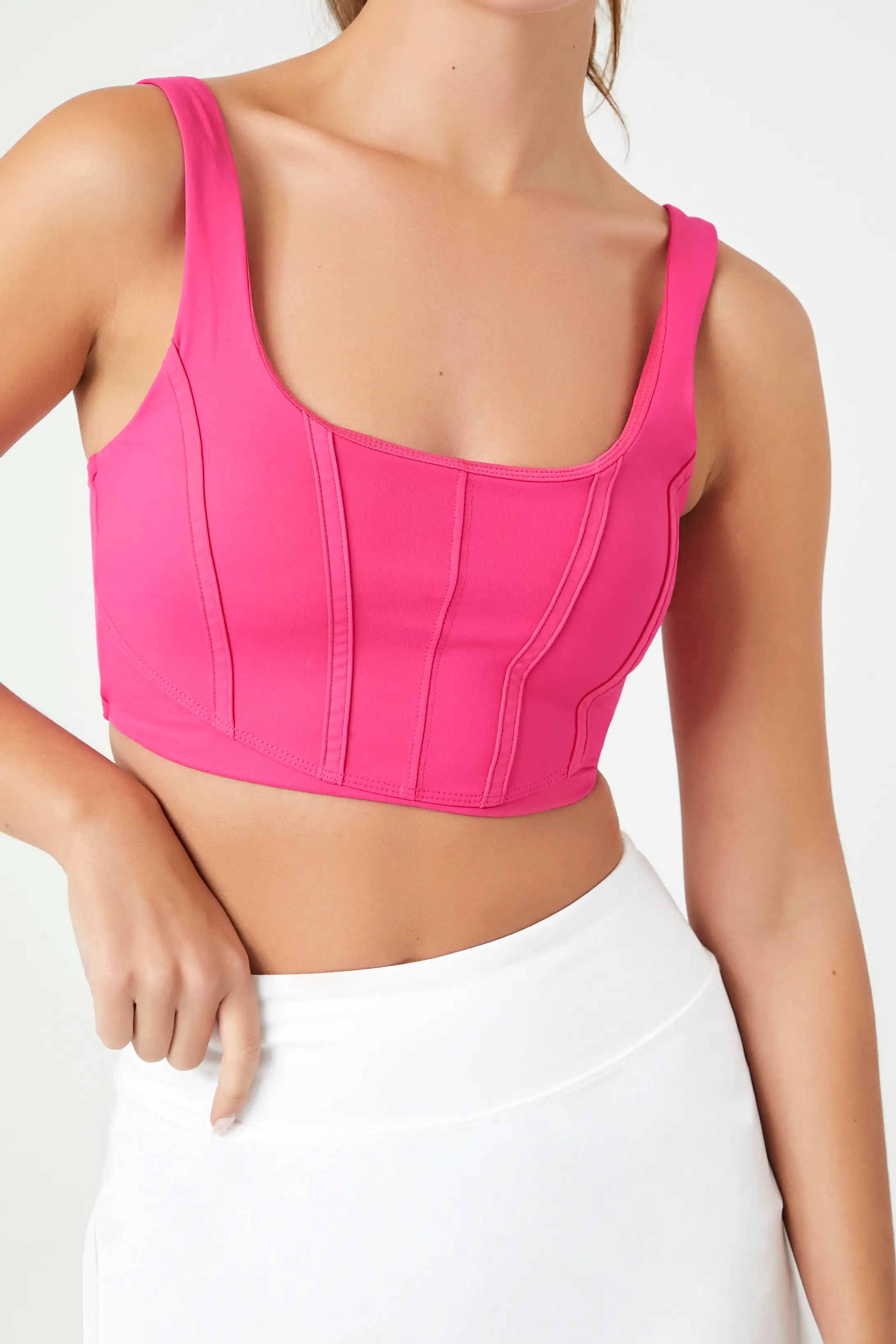 Corset Longline Sports Bra