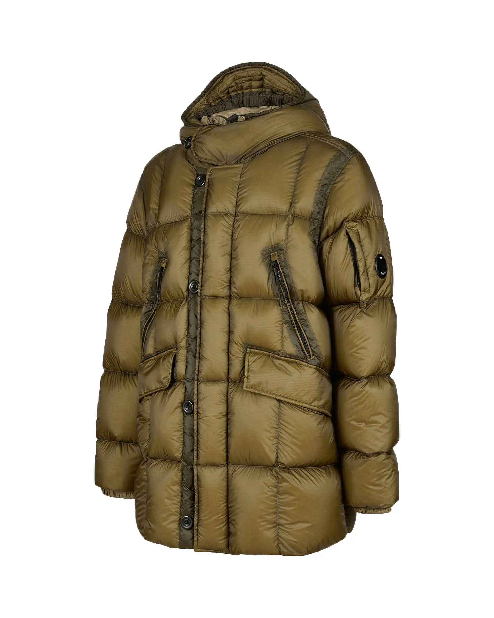 CP Company D.D. Shell Down Parka Butternut