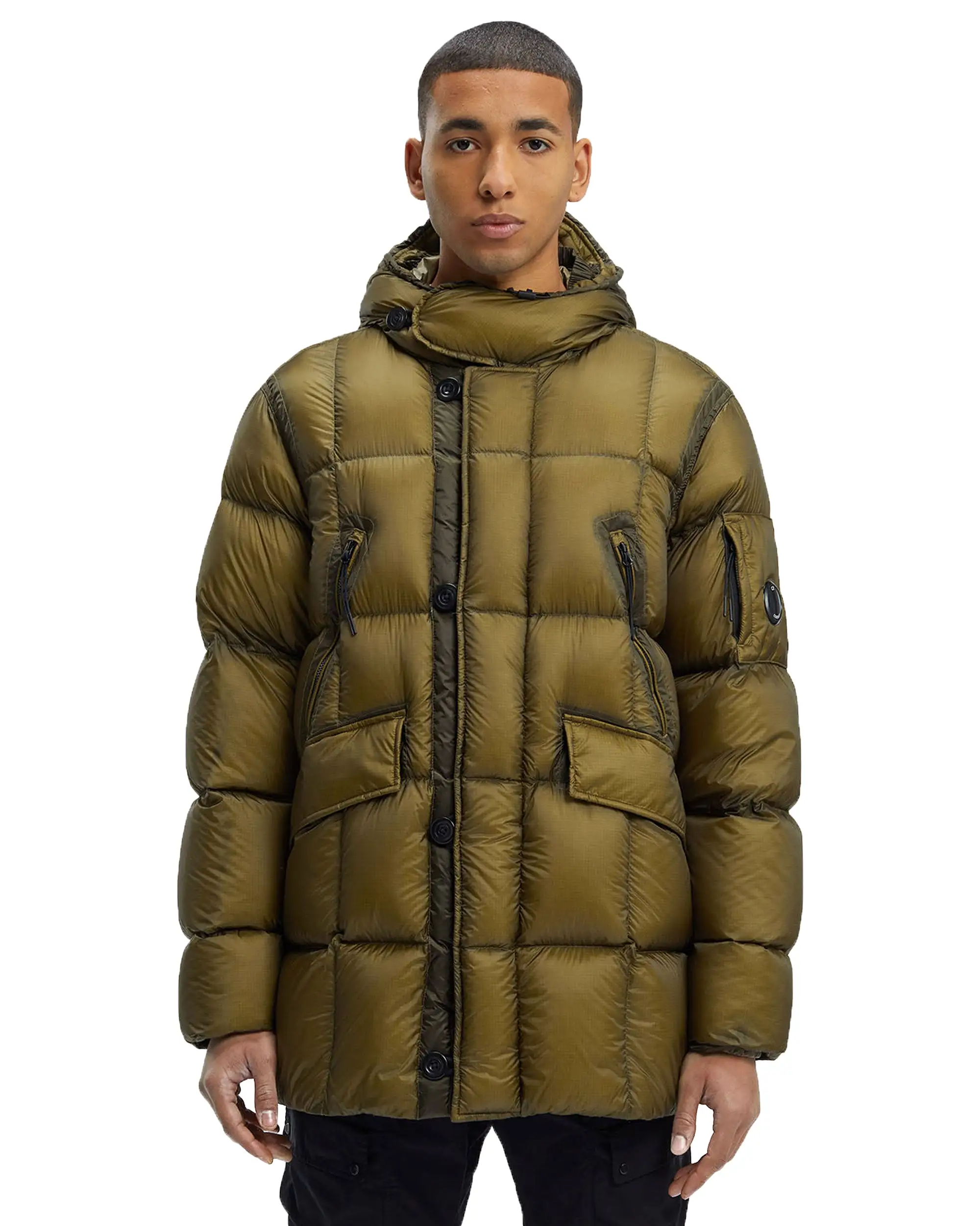 CP Company D.D. Shell Down Parka Butternut