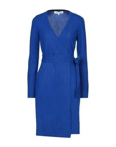 Diane Von Furstenberg Women Short dress Bright blue S INT