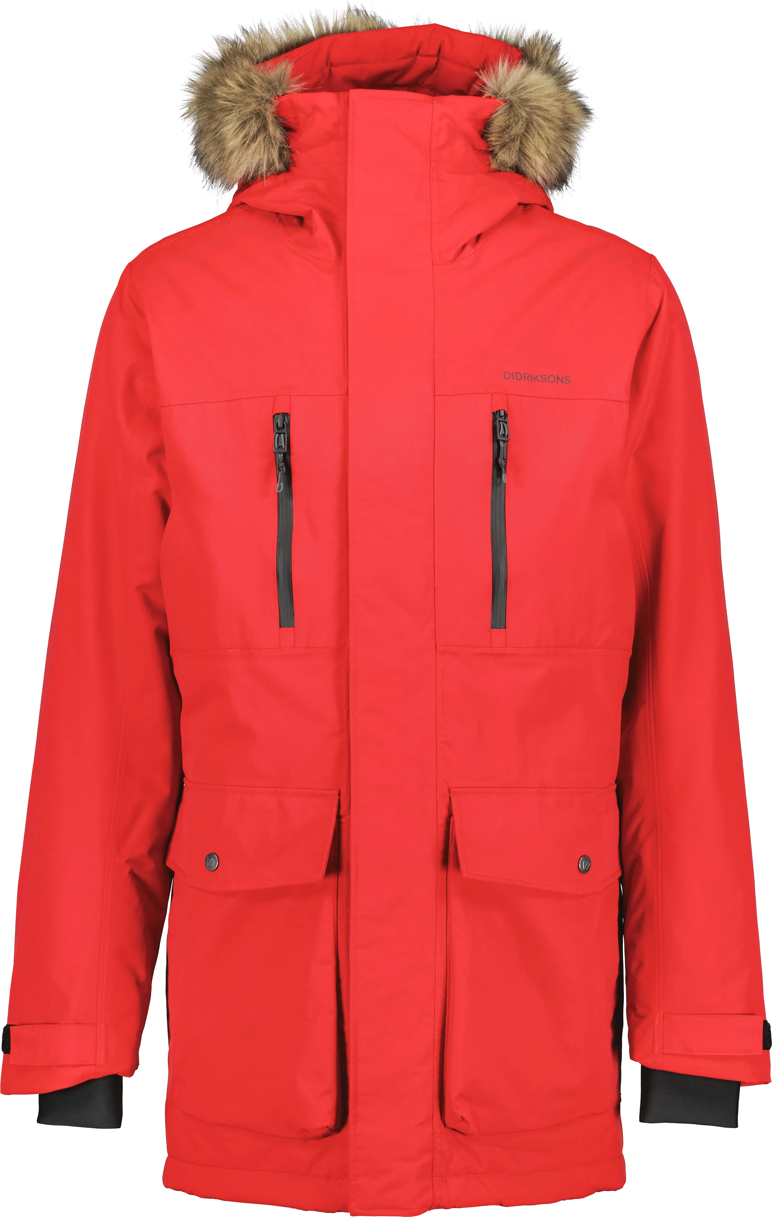 Didriksons Men's Marco Parka 3 Pomme Red | Buy Didriksons Men's Marco Parka 3 Pomme Red here | Outnorth