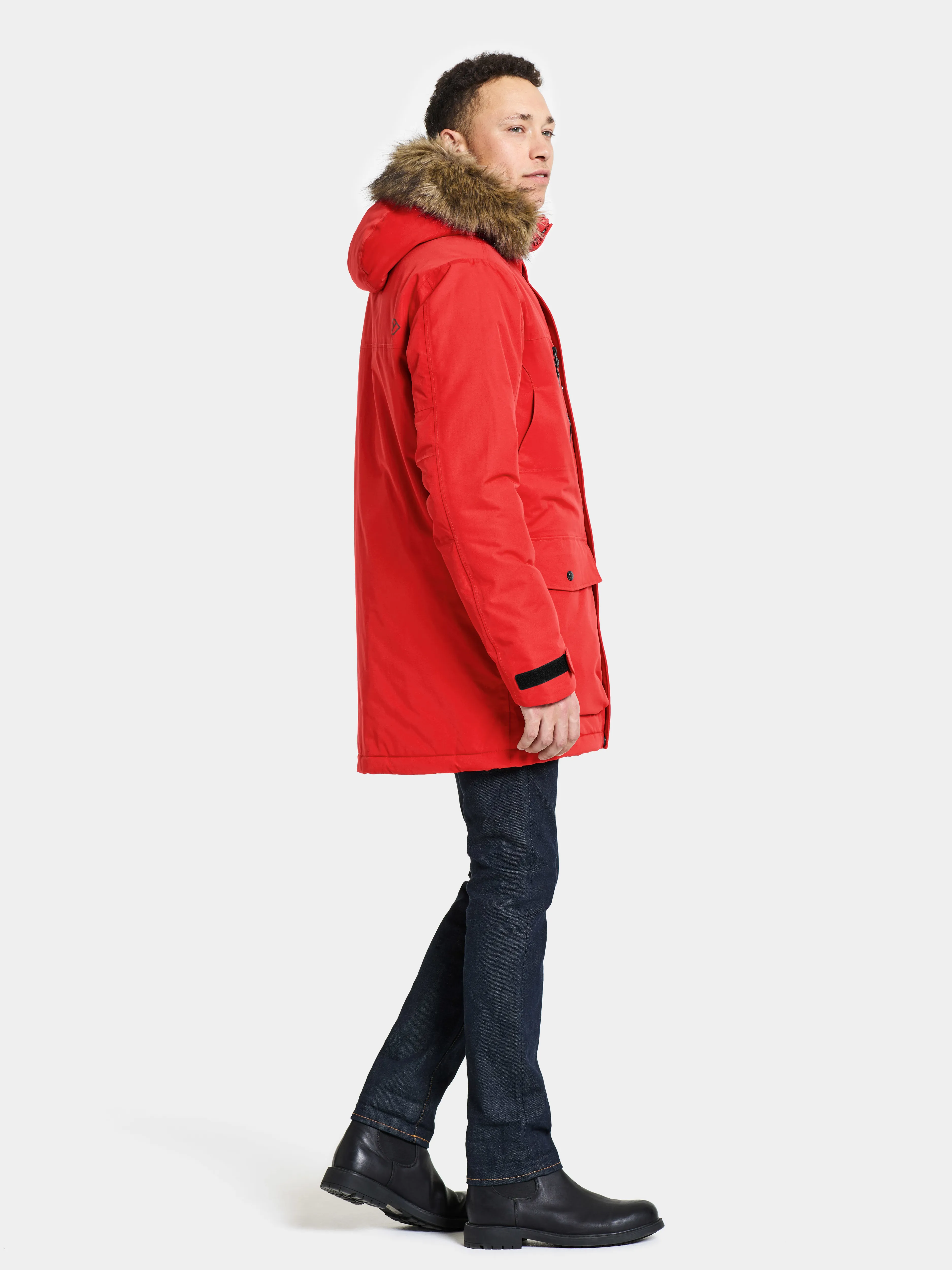 Didriksons Men's Marco Parka 3 Pomme Red | Buy Didriksons Men's Marco Parka 3 Pomme Red here | Outnorth