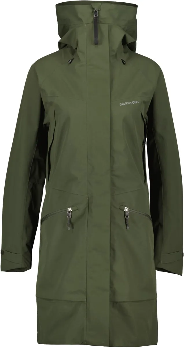 Didriksons Women's Ilma Parka 8 Deep Green | Buy Didriksons Women's Ilma Parka 8 Deep Green here | Outnorth