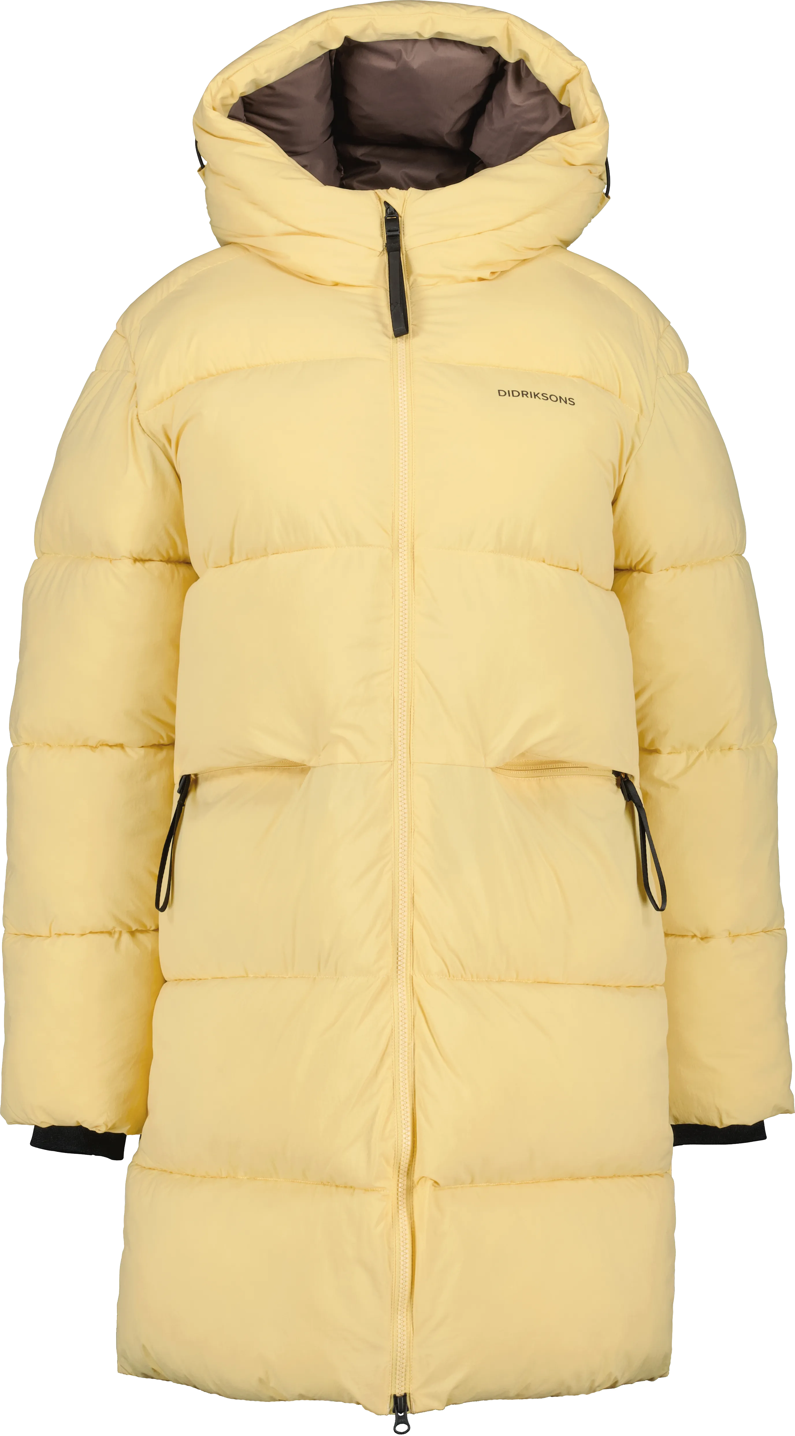 Didriksons Women's Nomi Parka 3 Sundryed Yellow | Buy Didriksons Women's Nomi Parka 3 Sundryed Yellow here | Outnorth