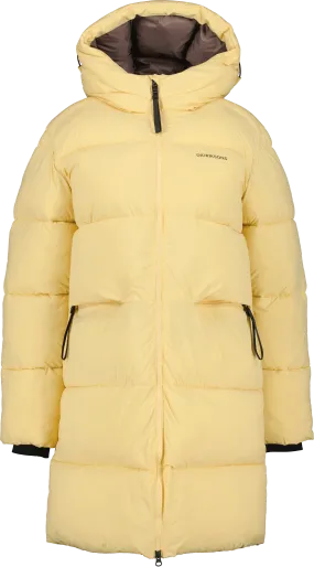 Didriksons Women's Nomi Parka 3 Sundryed Yellow | Buy Didriksons Women's Nomi Parka 3 Sundryed Yellow here | Outnorth