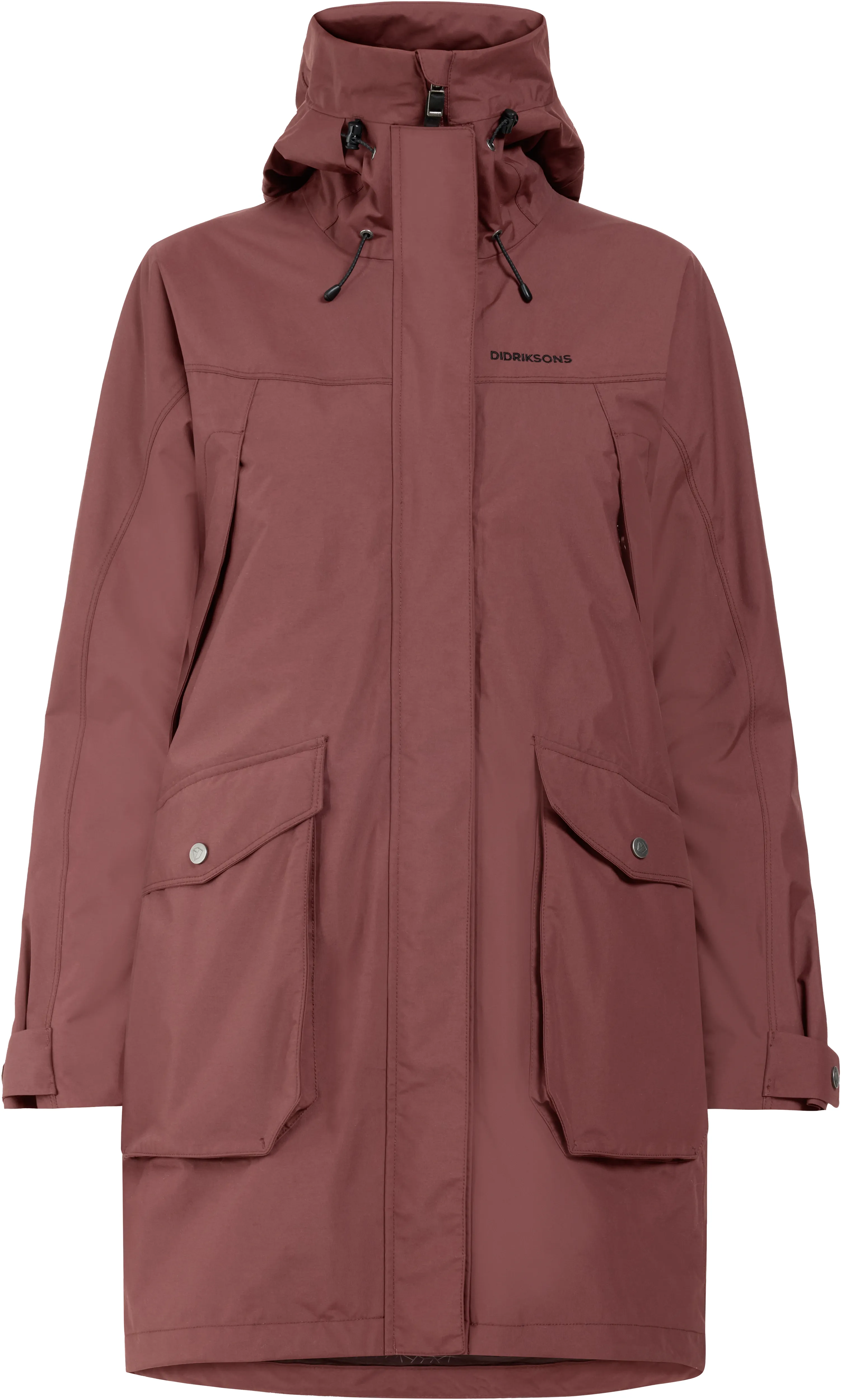 Didriksons Women's Thelma Parka 10 Old Rust | Buy Didriksons Women's Thelma Parka 10 Old Rust here | Outnorth