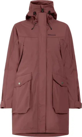 Didriksons Women's Thelma Parka 10 Old Rust | Buy Didriksons Women's Thelma Parka 10 Old Rust here | Outnorth