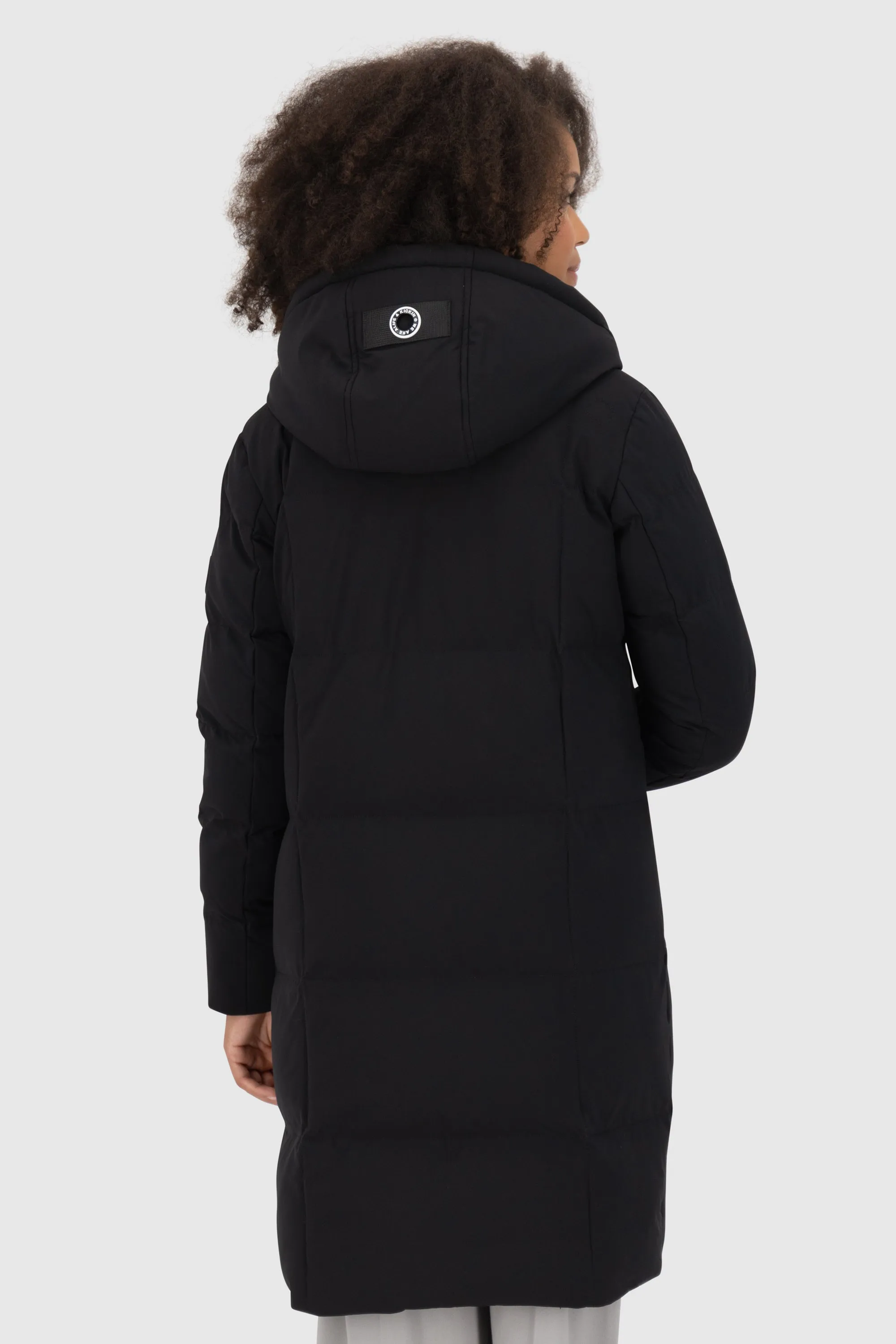 EdithAK A Puffer Parka Schwarz