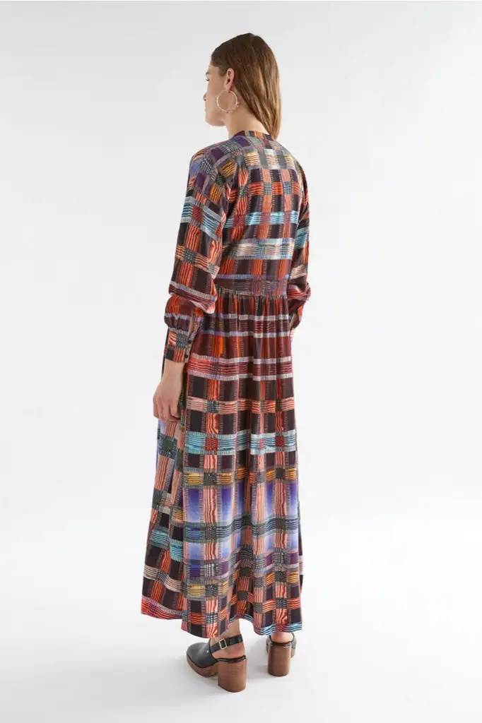 Elk The Label - Dilan Shirt Dress - Kasar Print