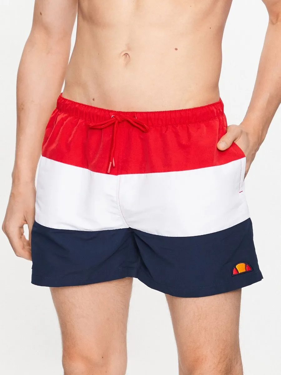 Ellesse Cielo Swim Shorts Navy/Red/White