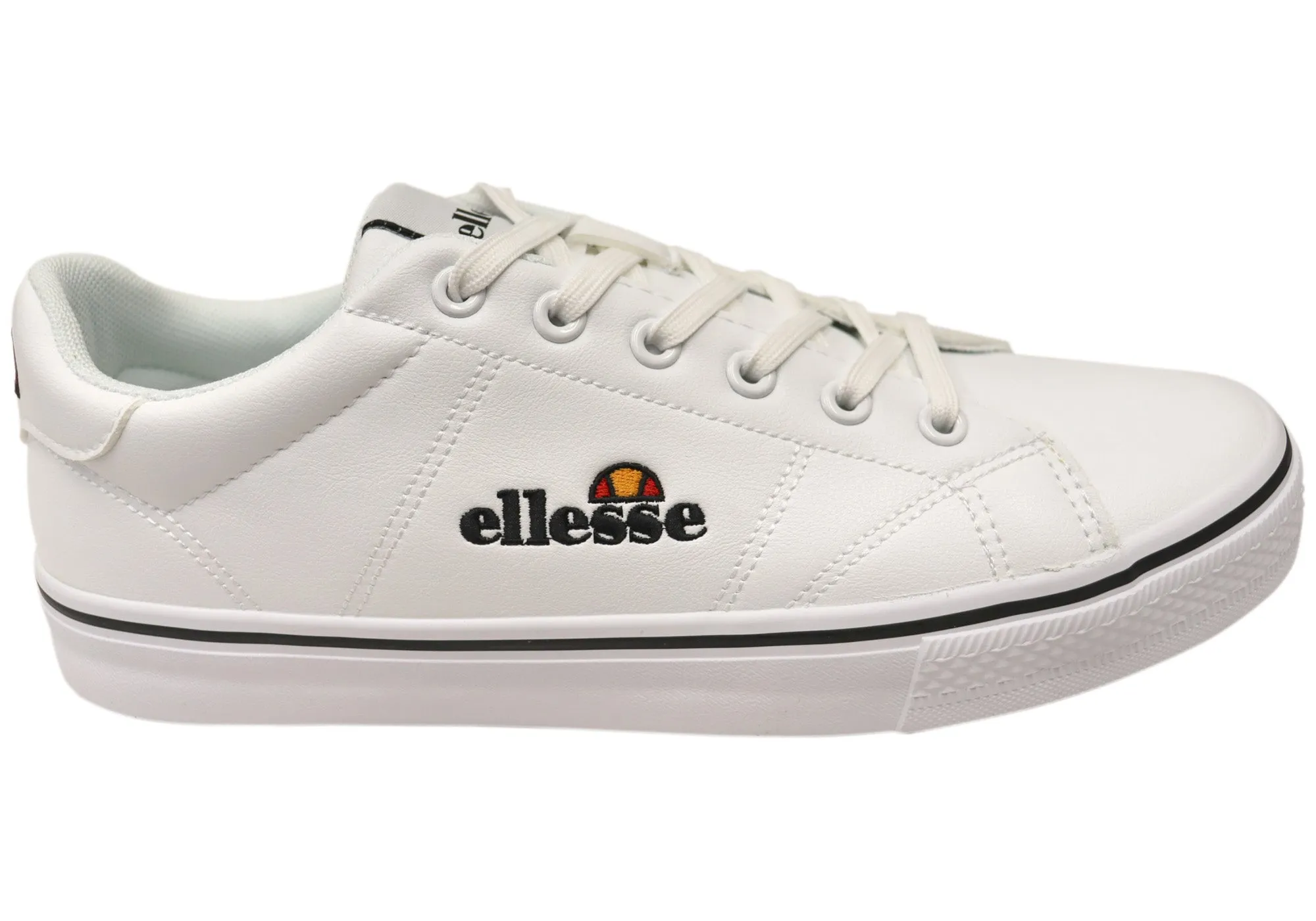 Ellesse Mens Comfortable Casual Lace Up LS225V2 Vulc Sneakers