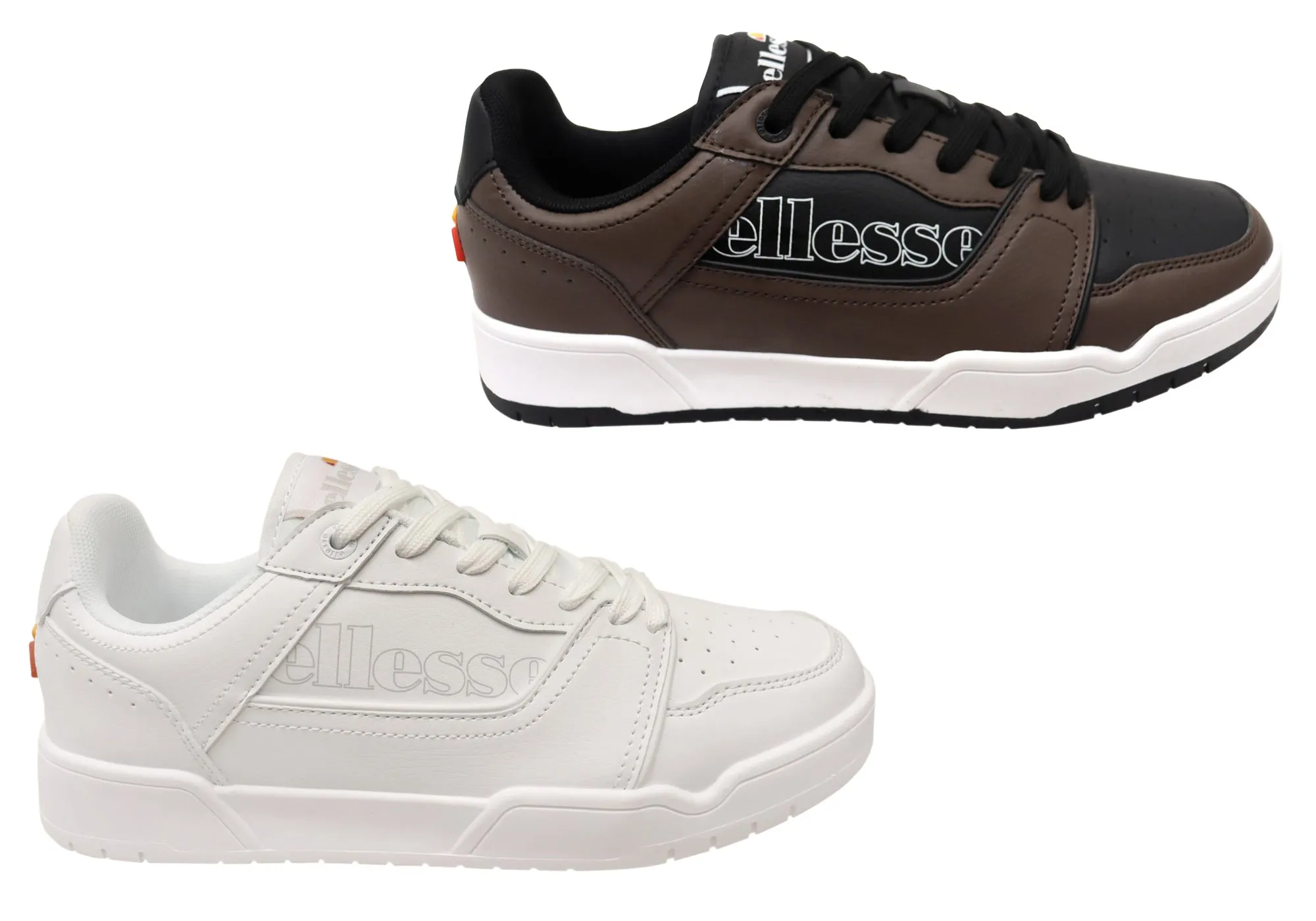 Ellesse Mens Comfortable Casual Lace Up Vista Cupsole Sneakers