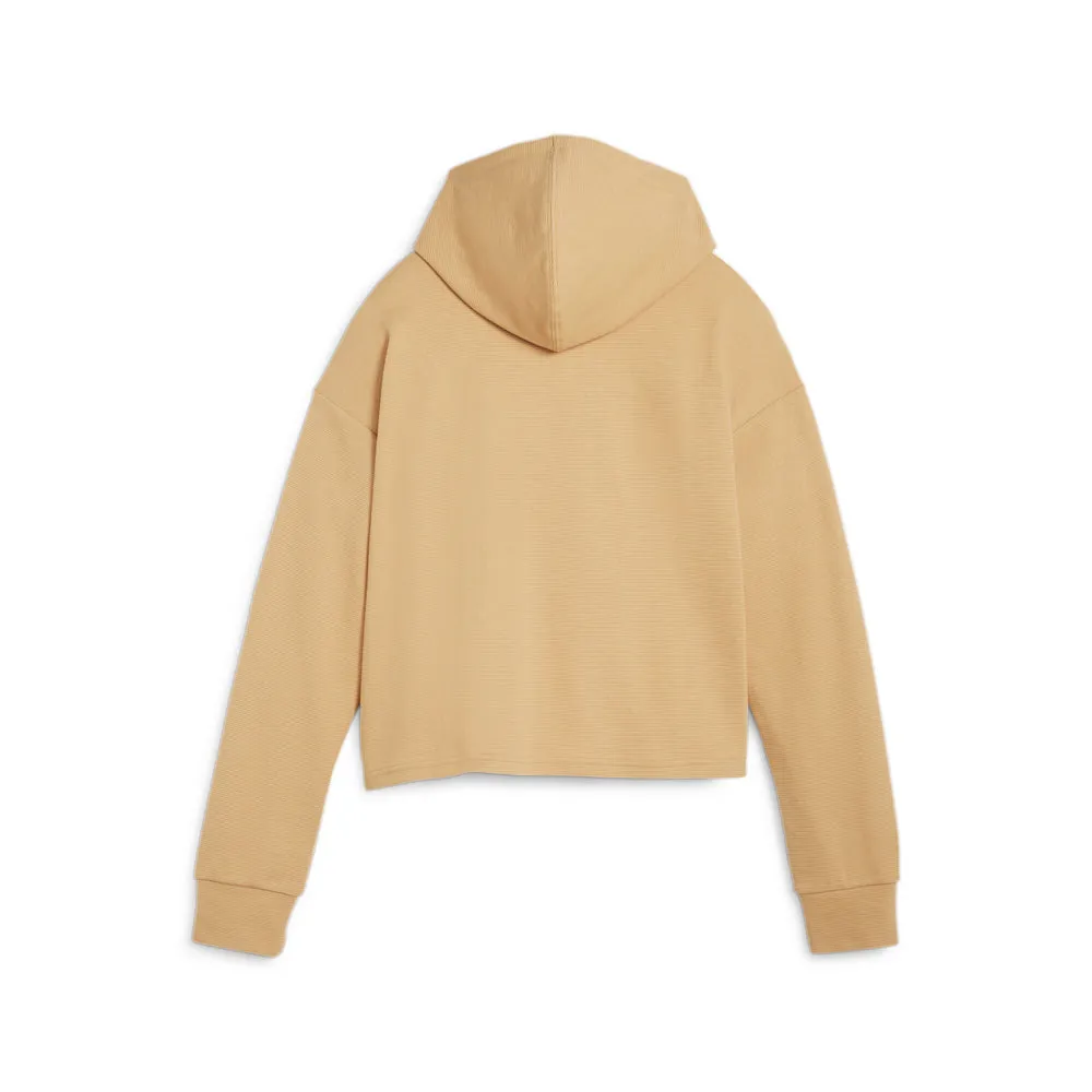 Essentials Elevated Cropped Pullover Hoodie