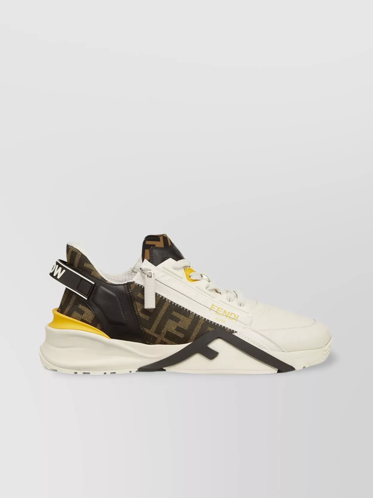 Fendi   Carved f sole sneakers